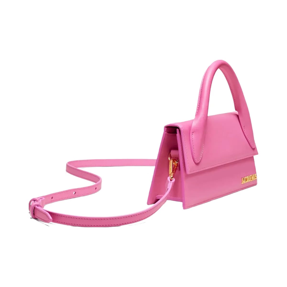 Jacquemus Le Chiquito Long Signature Handbag Pink