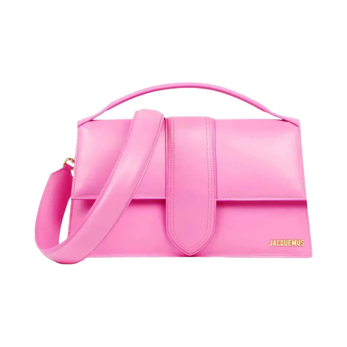 Jacquemus Pink Croc Le Grand Bambino(with dustbag only)