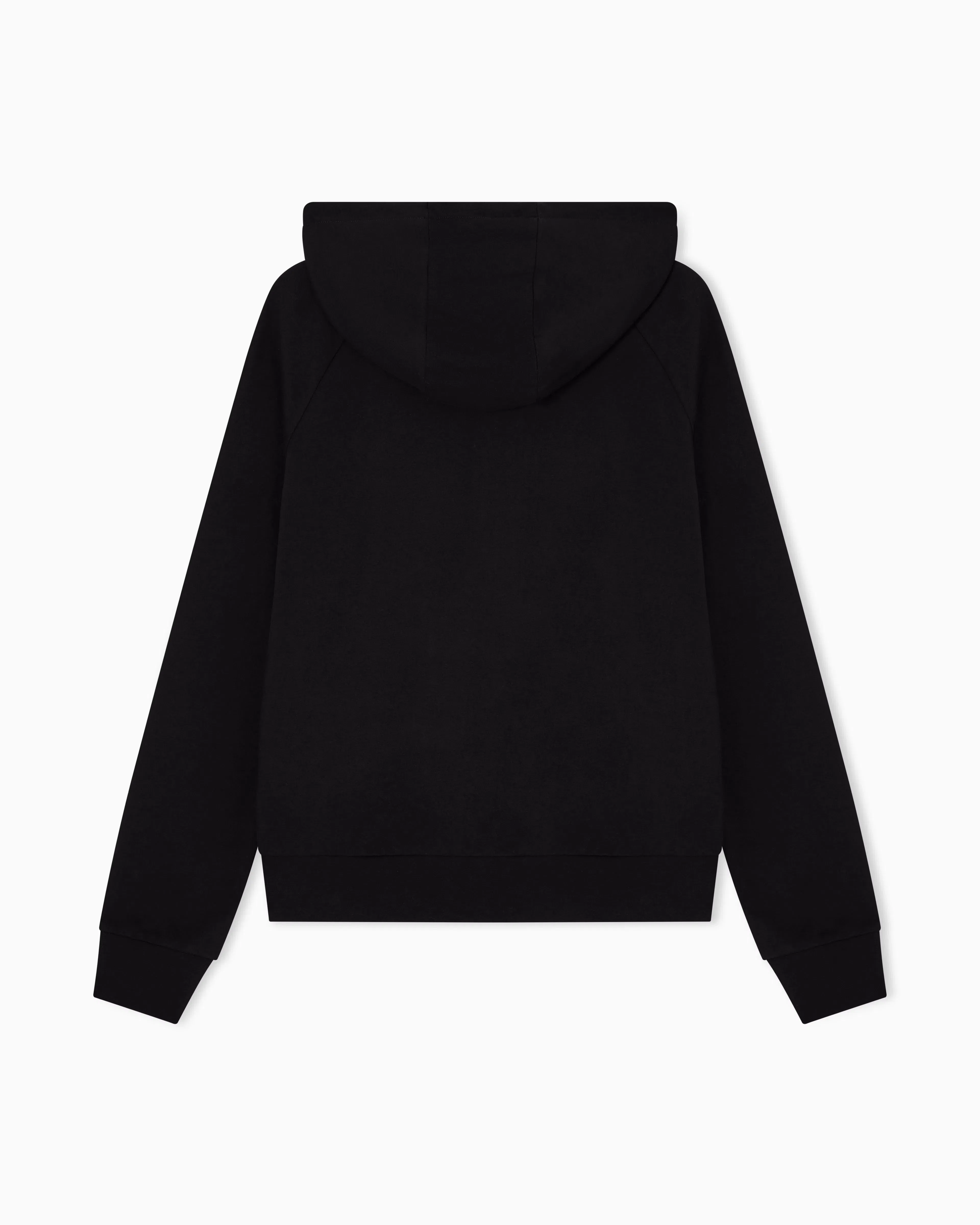 EA7 Logo sweatshirt with zip and drawstring hood Core Lady