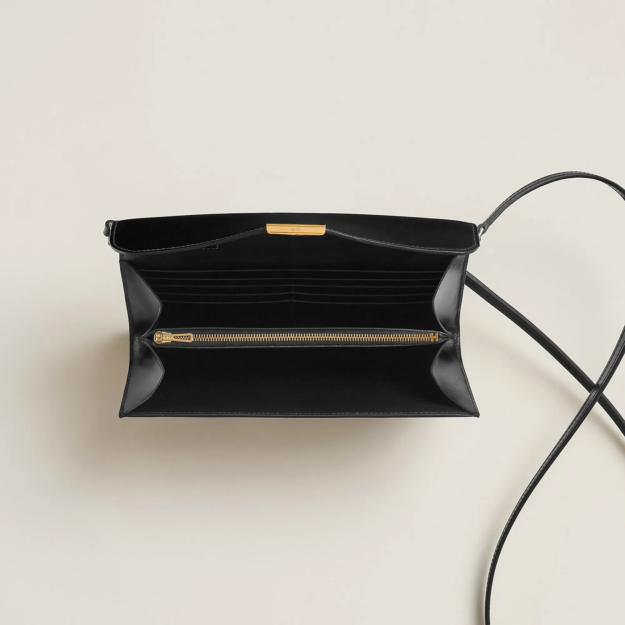 Hermes Constance To Go Wallet Bleu Thalassa