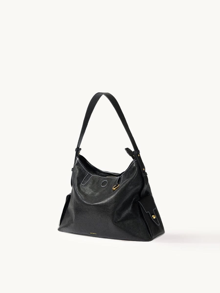 Songmont Medium Yore Hobo Bag Onyx