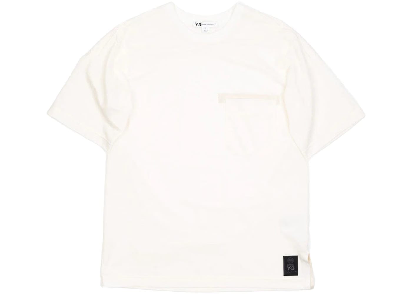 Adidas Y-3 Raw Short Sleeve Tee Undyed