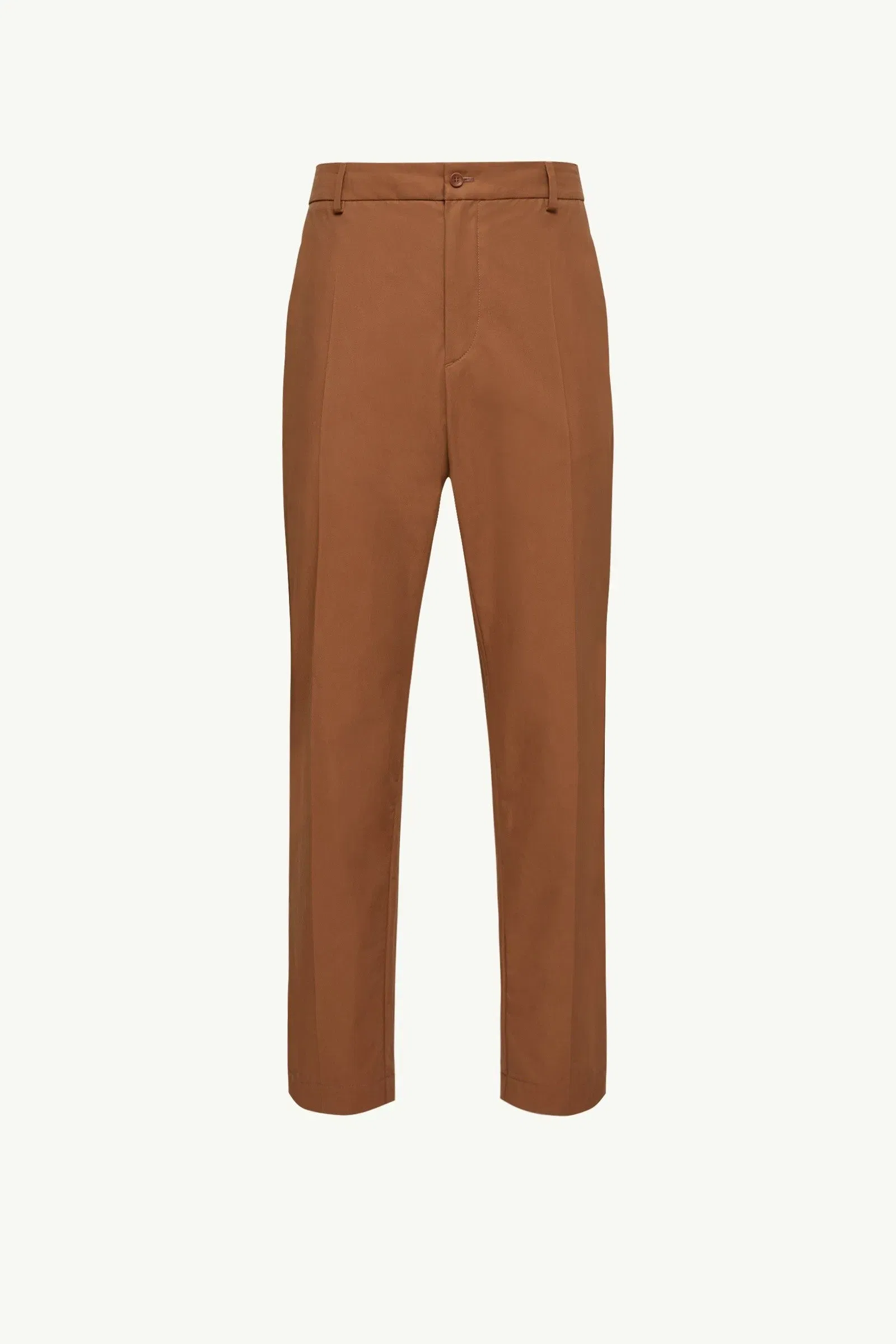 Moncler Technical Cotton Blend Pants Light Brown Light Brown
