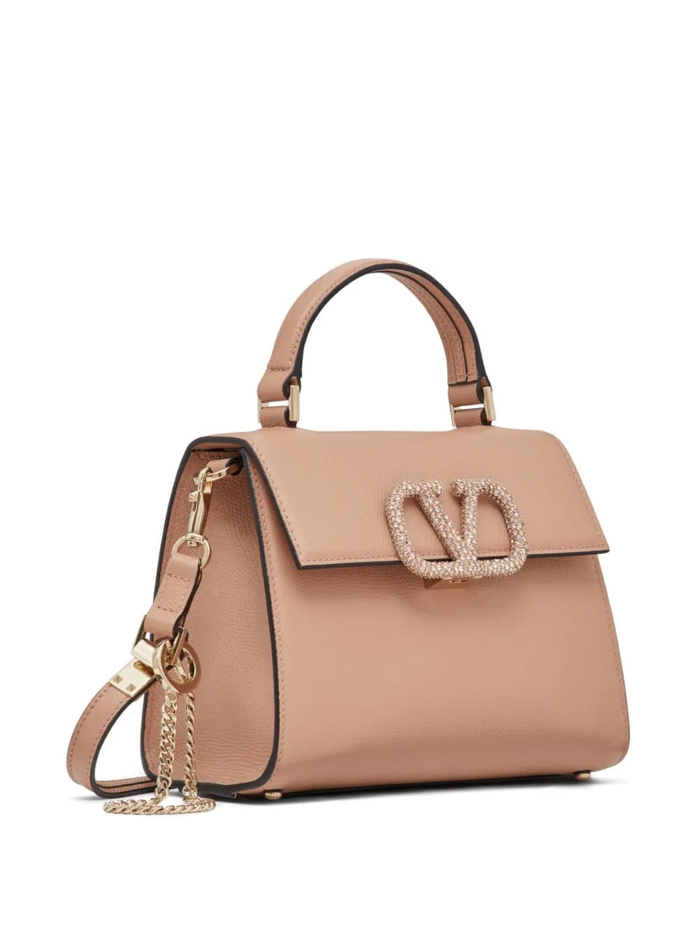 small VSling embellished handbag