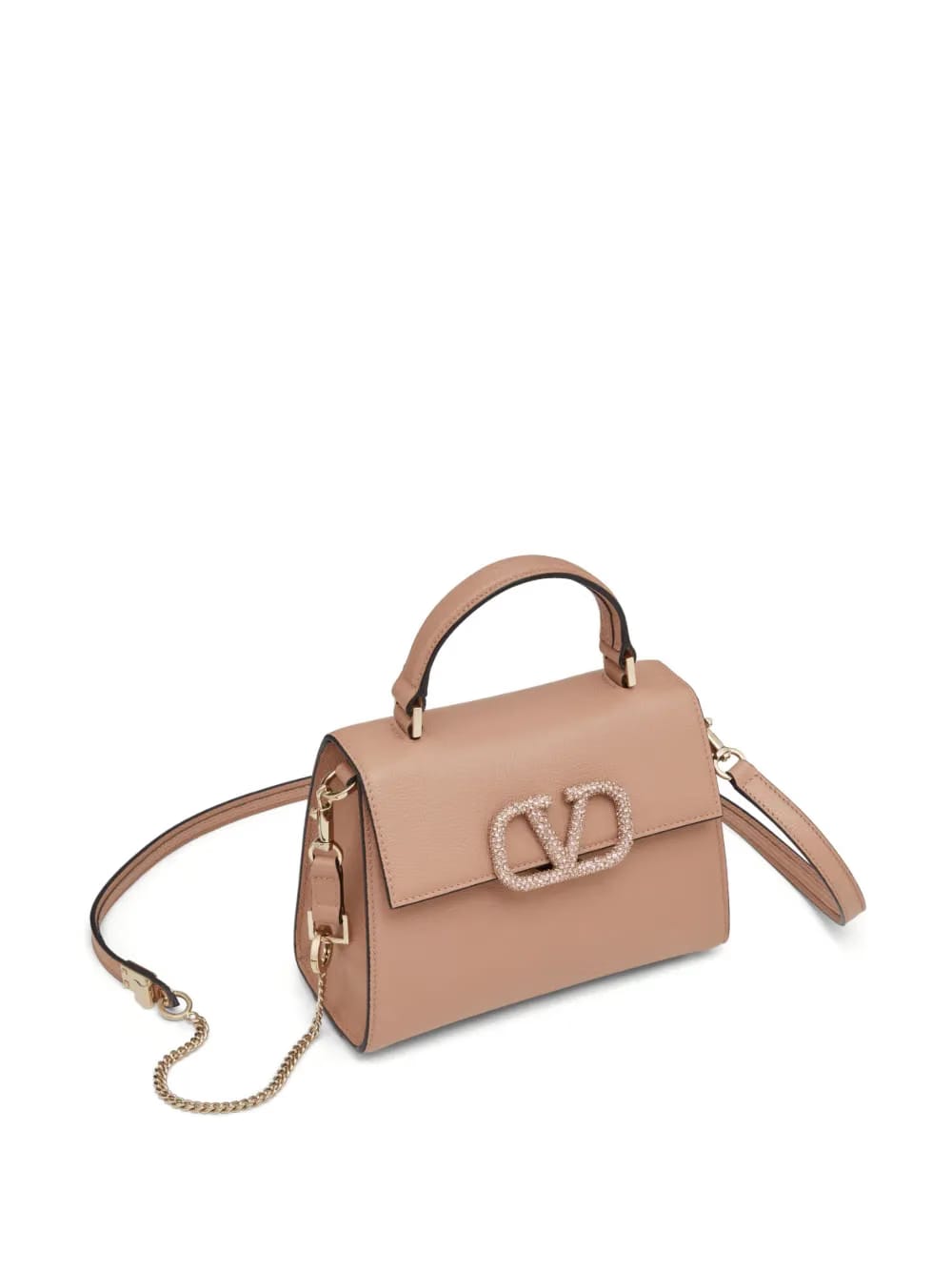small VSling embellished handbag