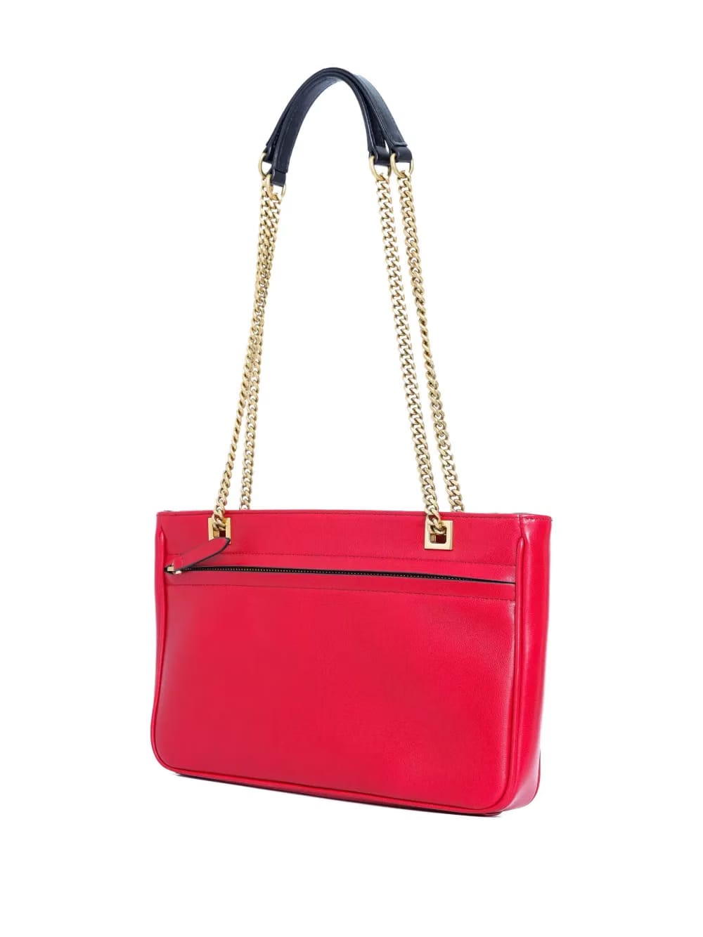 V-logo chain tote bag
