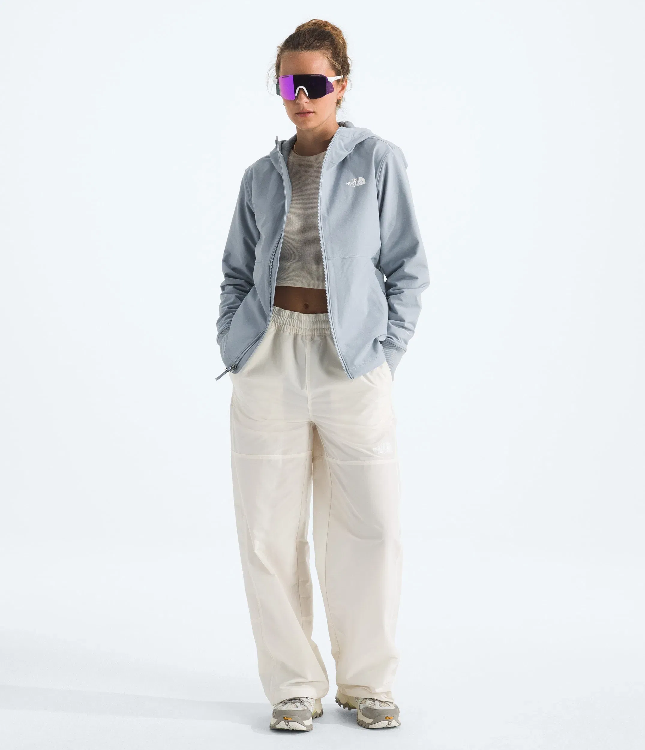 The North Face Women’s Shelbe Raschel Hoodie Frost Grey