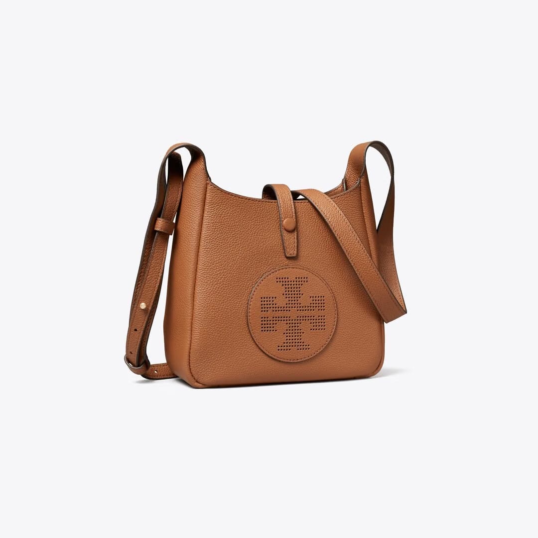 Tory Burch Miller Swing Crossbody Bag Aged Tan