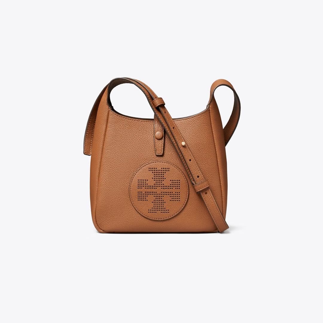 Tory Burch Miller Swing Crossbody Bag Aged Tan