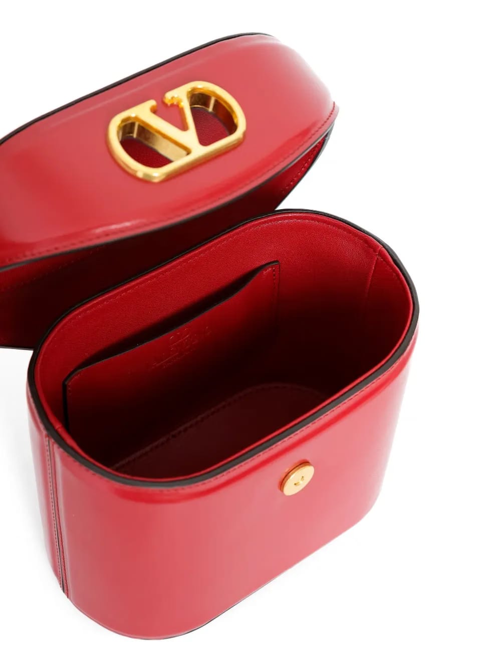 V-logo chain mini bag