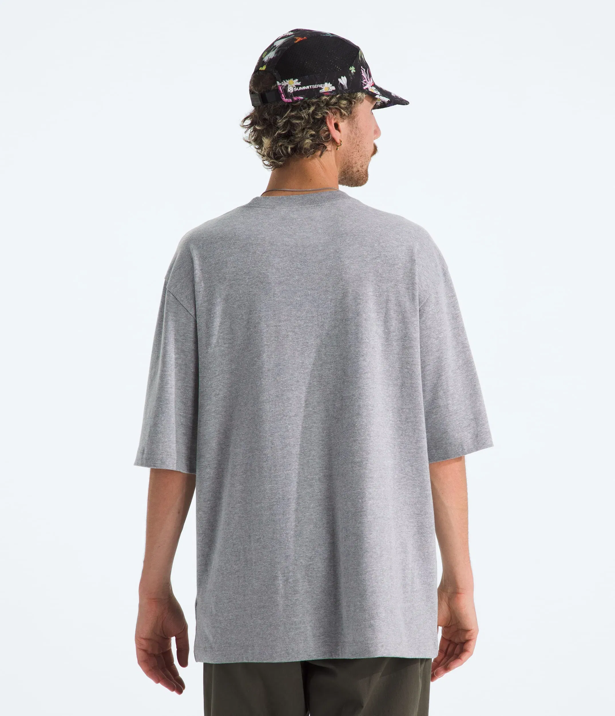 The North Face Men’s TNF™ Essential Simple Dome Oversize Short-Sleeve Tee TNF Pale Grey Heather