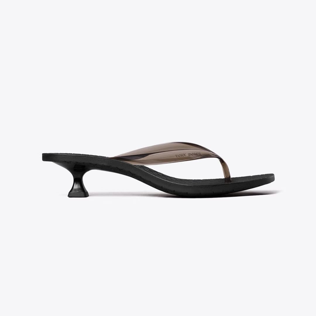 Tory Burch Jelly Heel Flip-Flop BLACK / BLACK