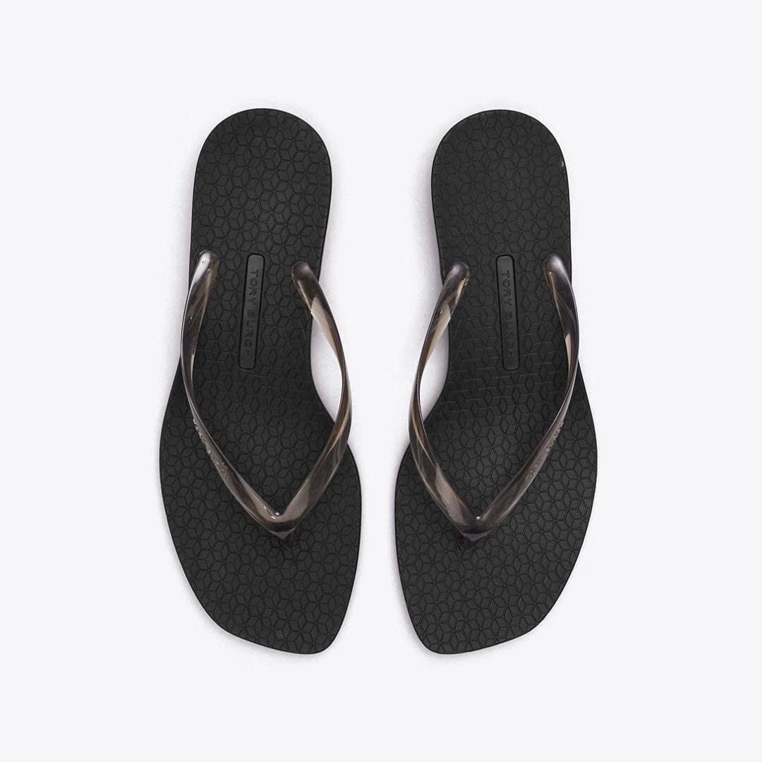 Tory Burch Jelly Heel Flip-Flop BLACK / BLACK