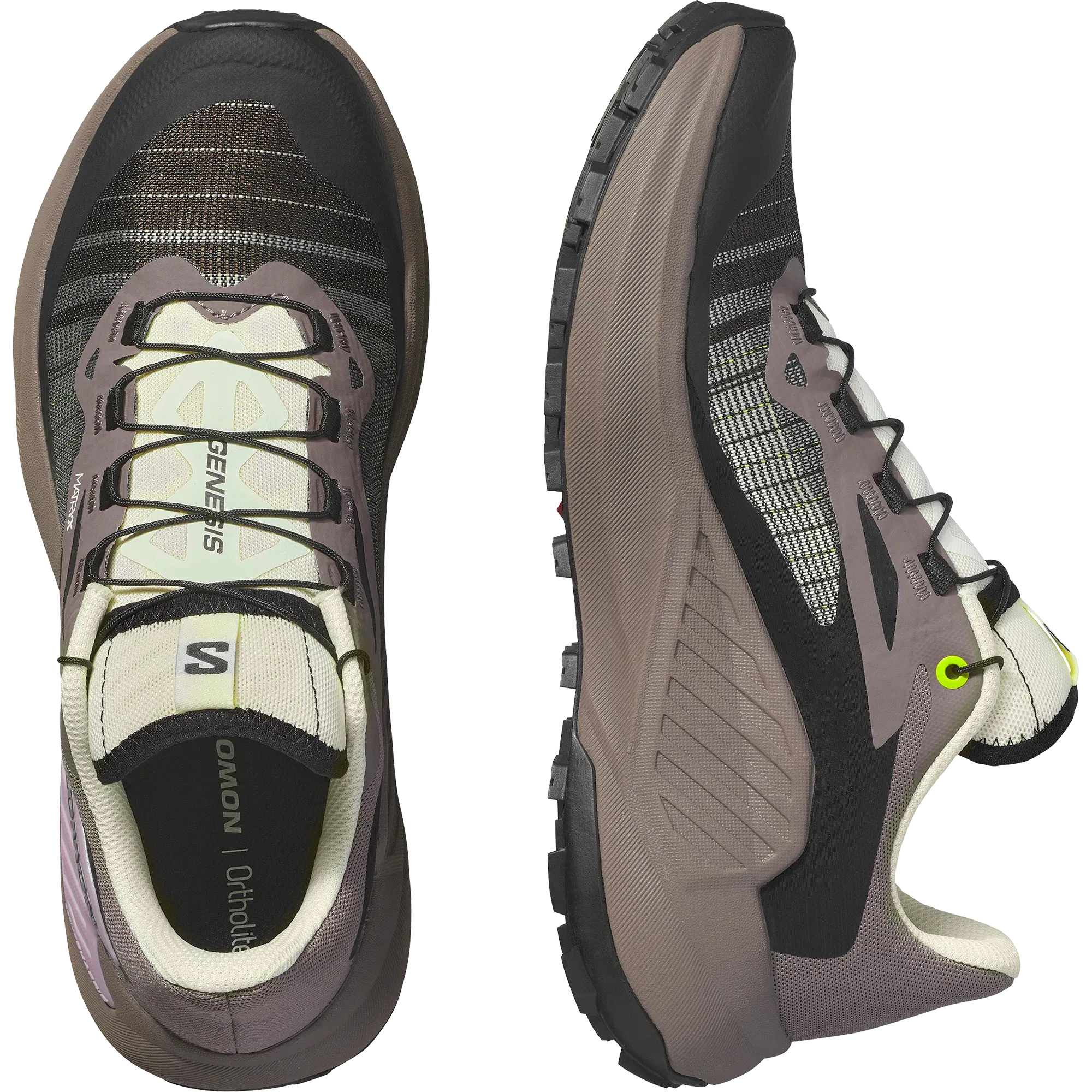 Salomon Genesis Trail Running Shoes Womens Iron