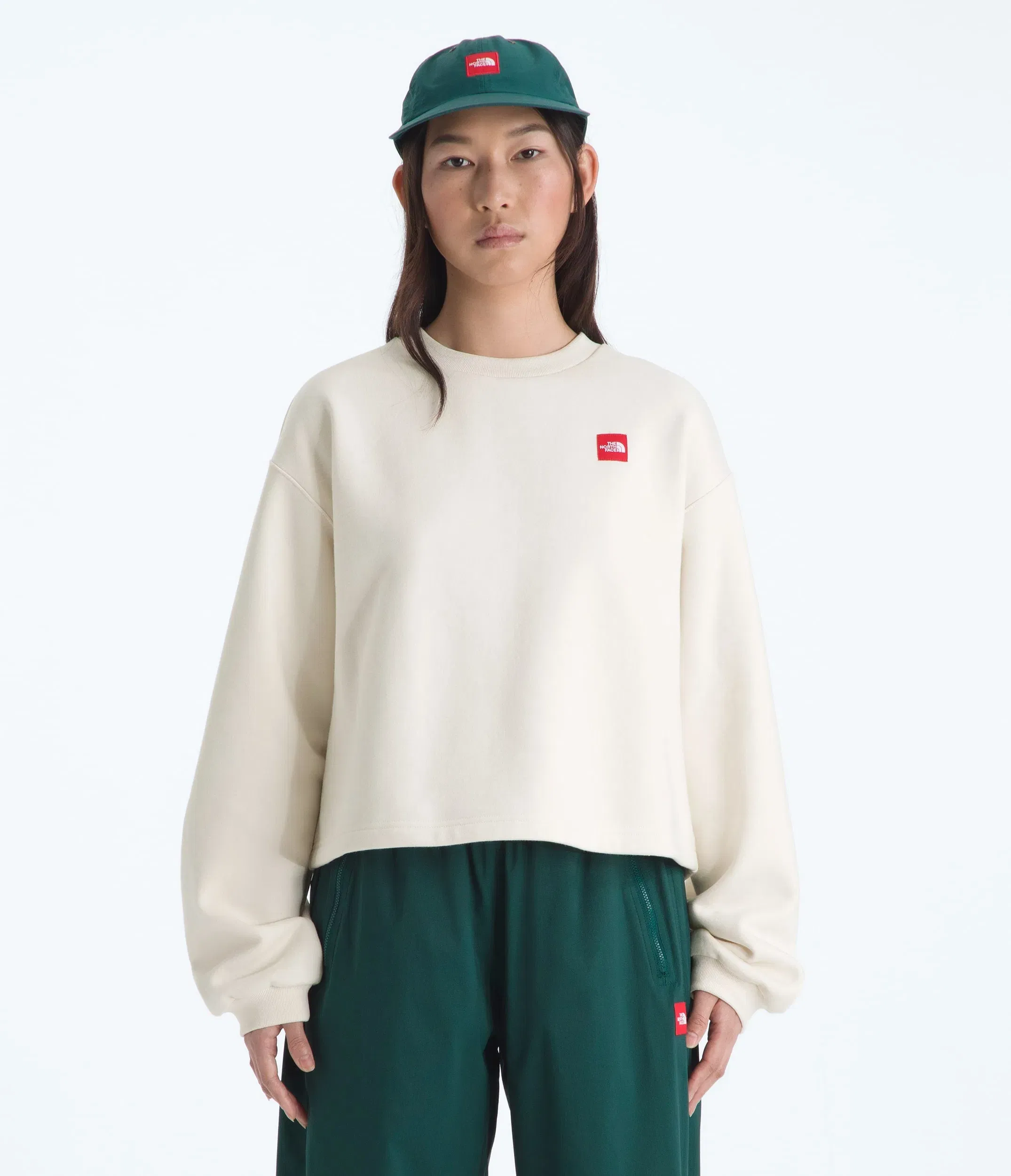 The North Face Women’s TNF™ Red Box Crew White Dune
