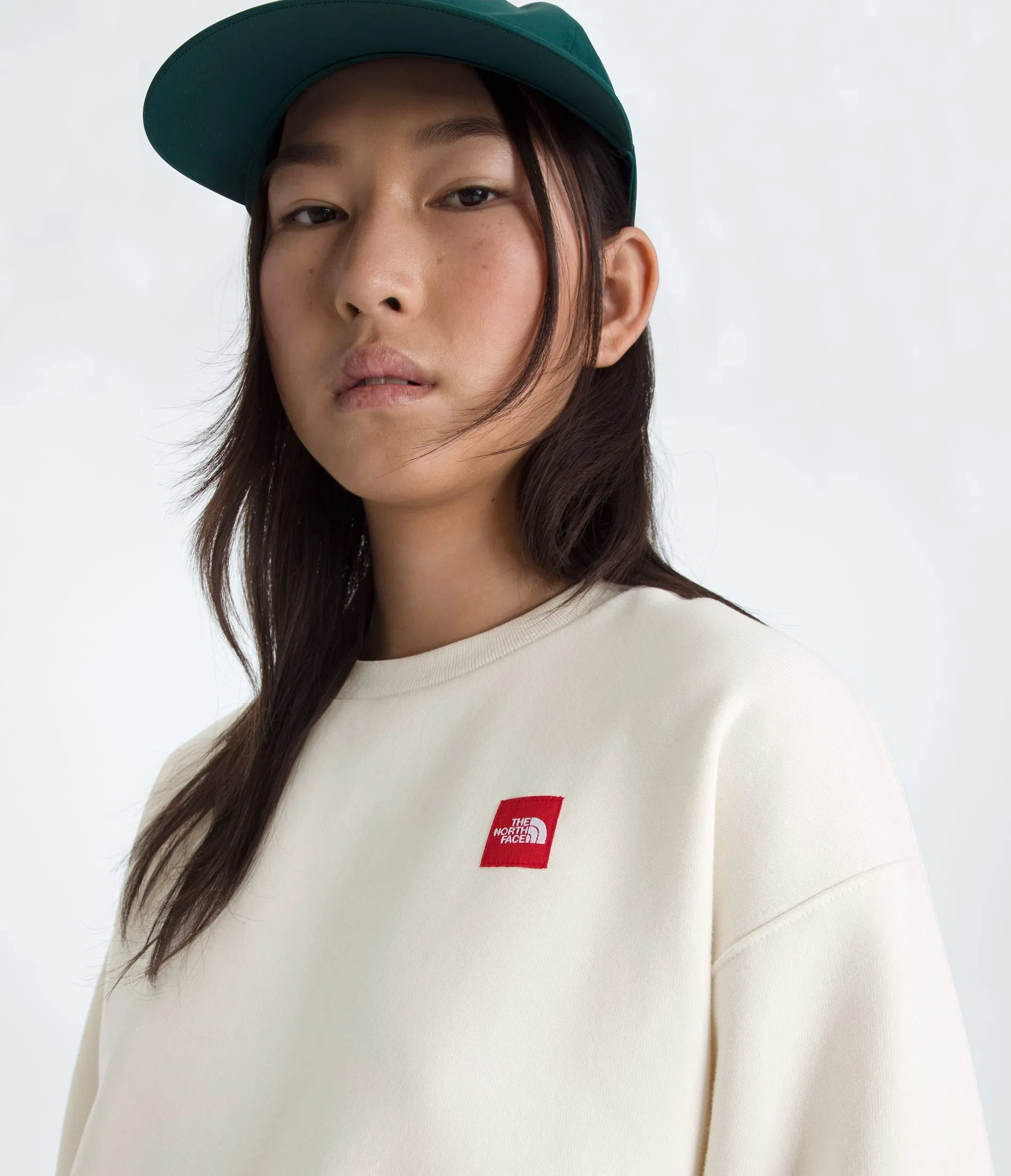 The North Face Women’s TNF™ Red Box Crew White Dune