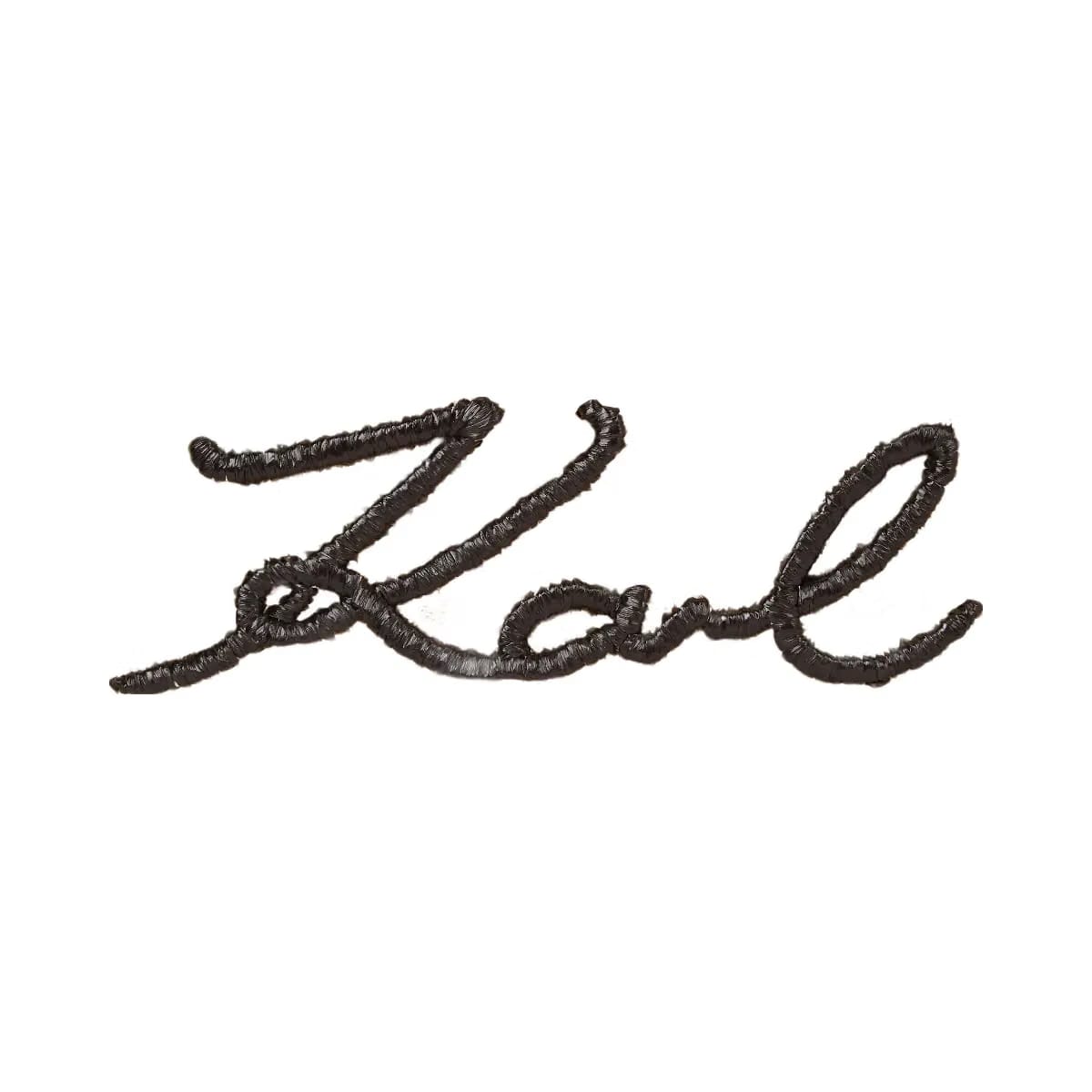 Karl Lagerfeld Signature Scallop Beach Bag Natural