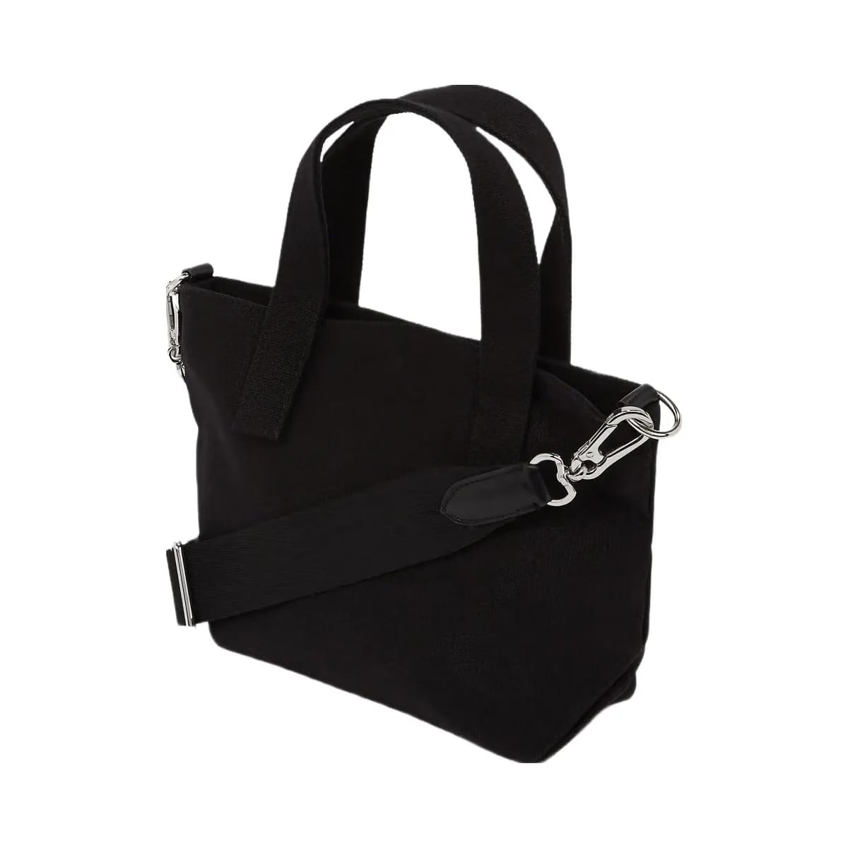 Karl Lagerfeld Ikon Circle Rhinestones Shopper Black