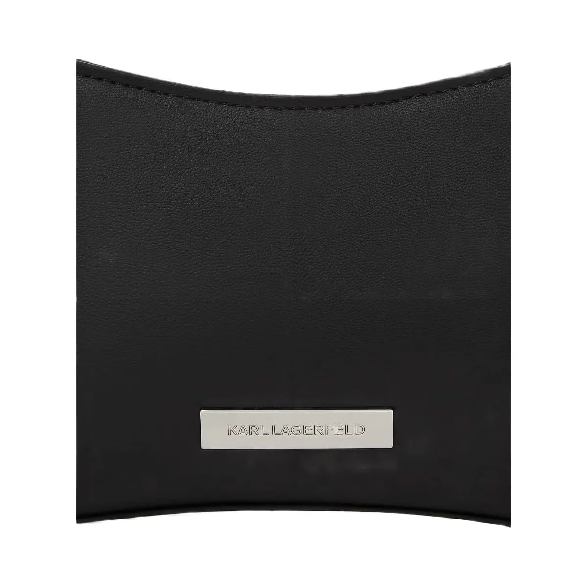 Karl Lagerfeld Ikon Smooth Mini Shoulder Bag Black
