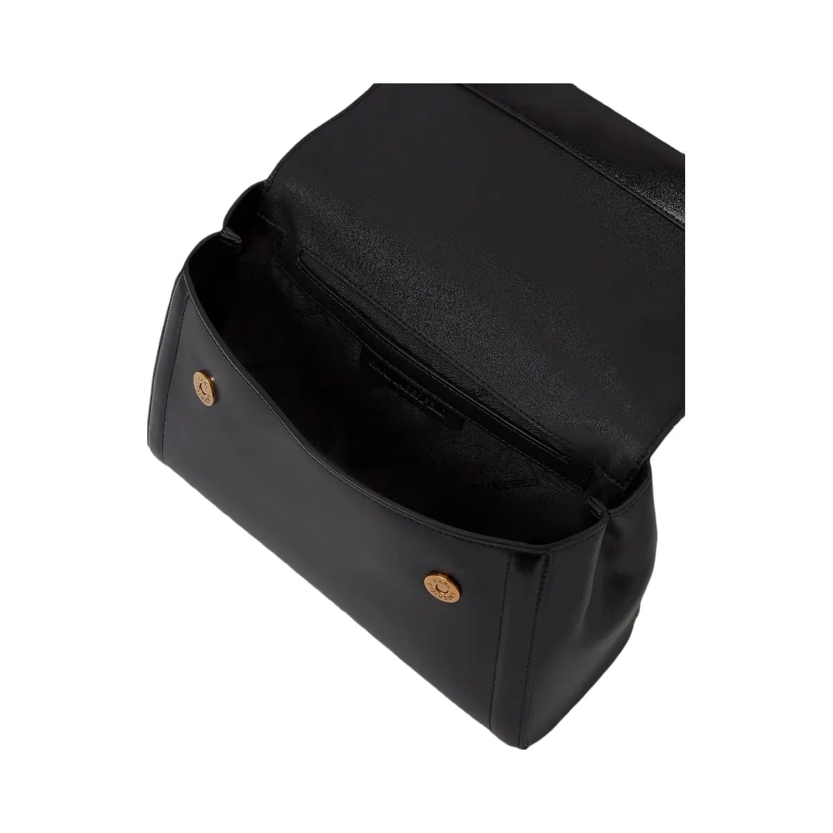 Karl Lagerfeld Autograph Top Handle Bag Black Gold