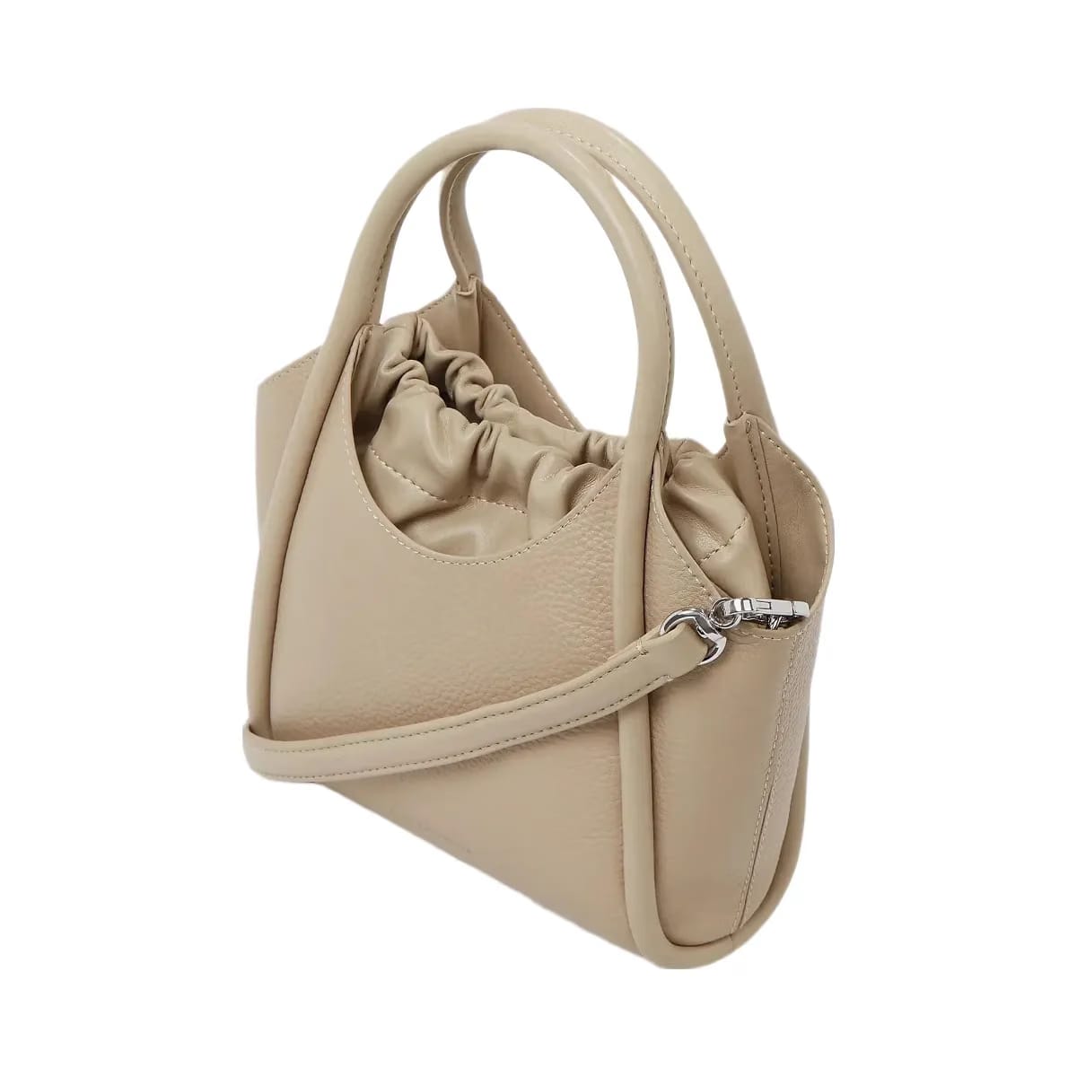 Karl Lagerfeld Autograph Patch Mini Tote Bag Safari