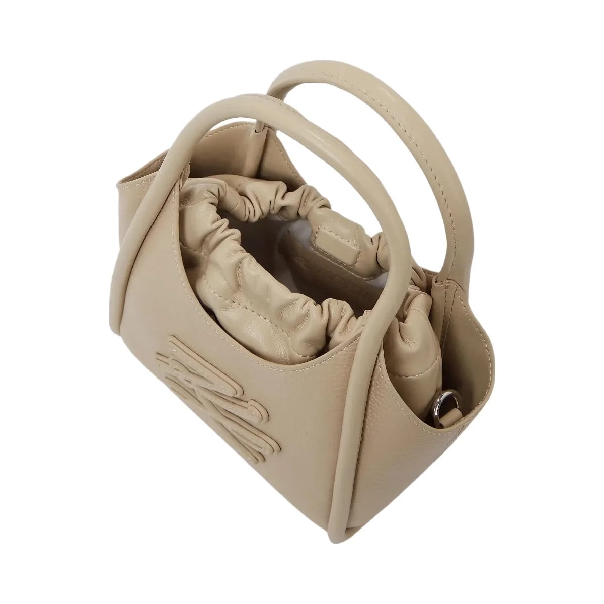 Karl Lagerfeld Autograph Patch Mini Tote Bag Safari