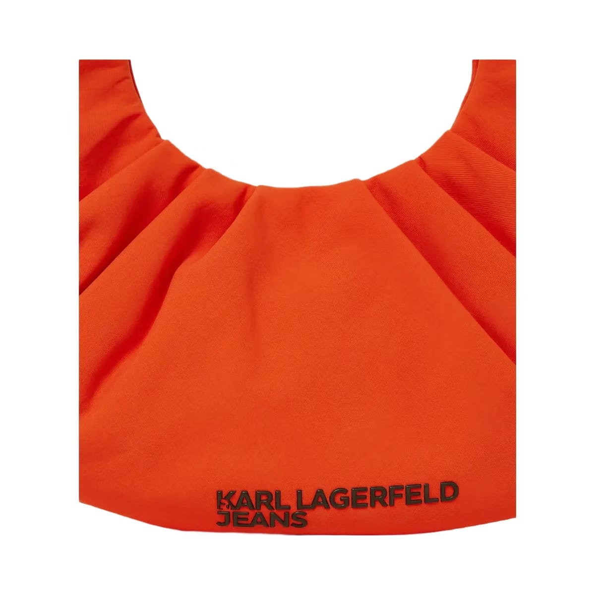 Karl Lagerfeld Gathered Hobo Bag Grenadine