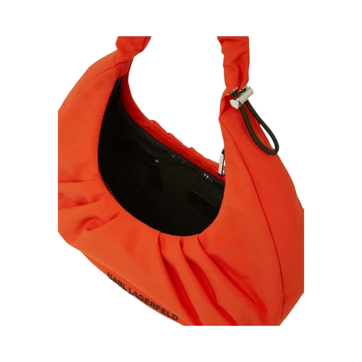 Karl Lagerfeld Gathered Hobo Bag Grenadine