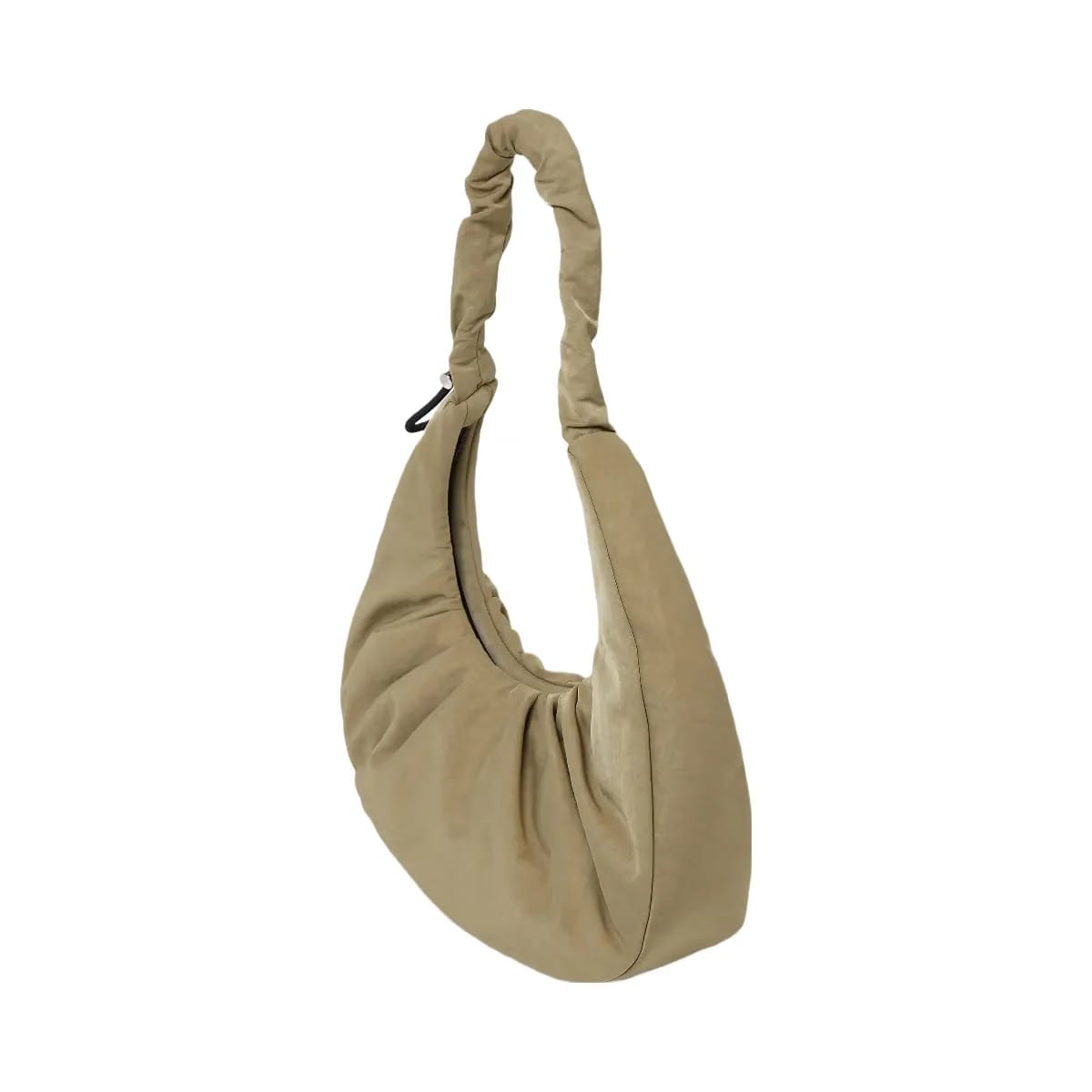 Karl Lagerfeld Gathered Hobo Bag Travertine