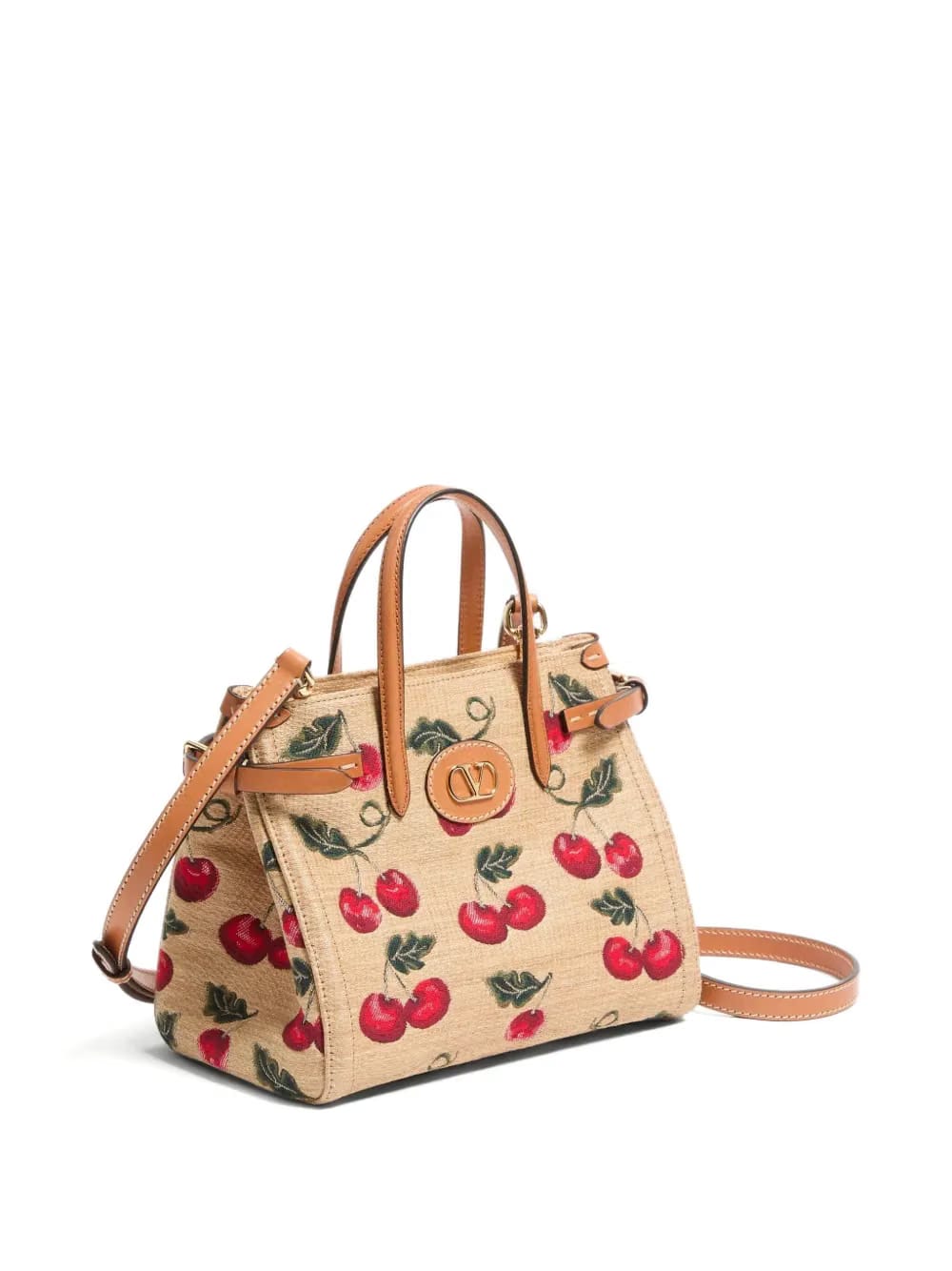 small Antibes Cherry-motif tote bag