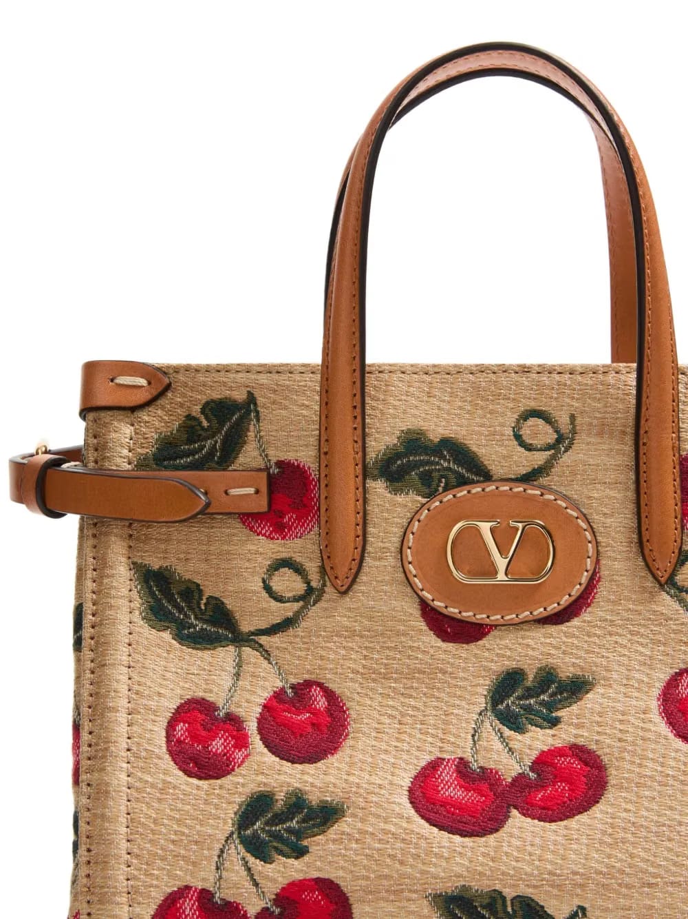 small Antibes Cherry-motif tote bag