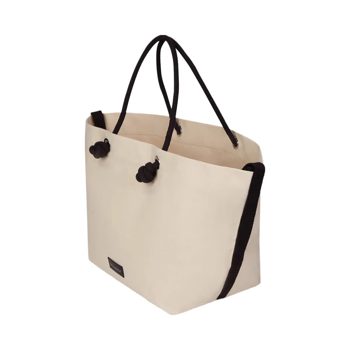 Karl Lagerfeld Hotel Karl Crest Beach Bag Natural