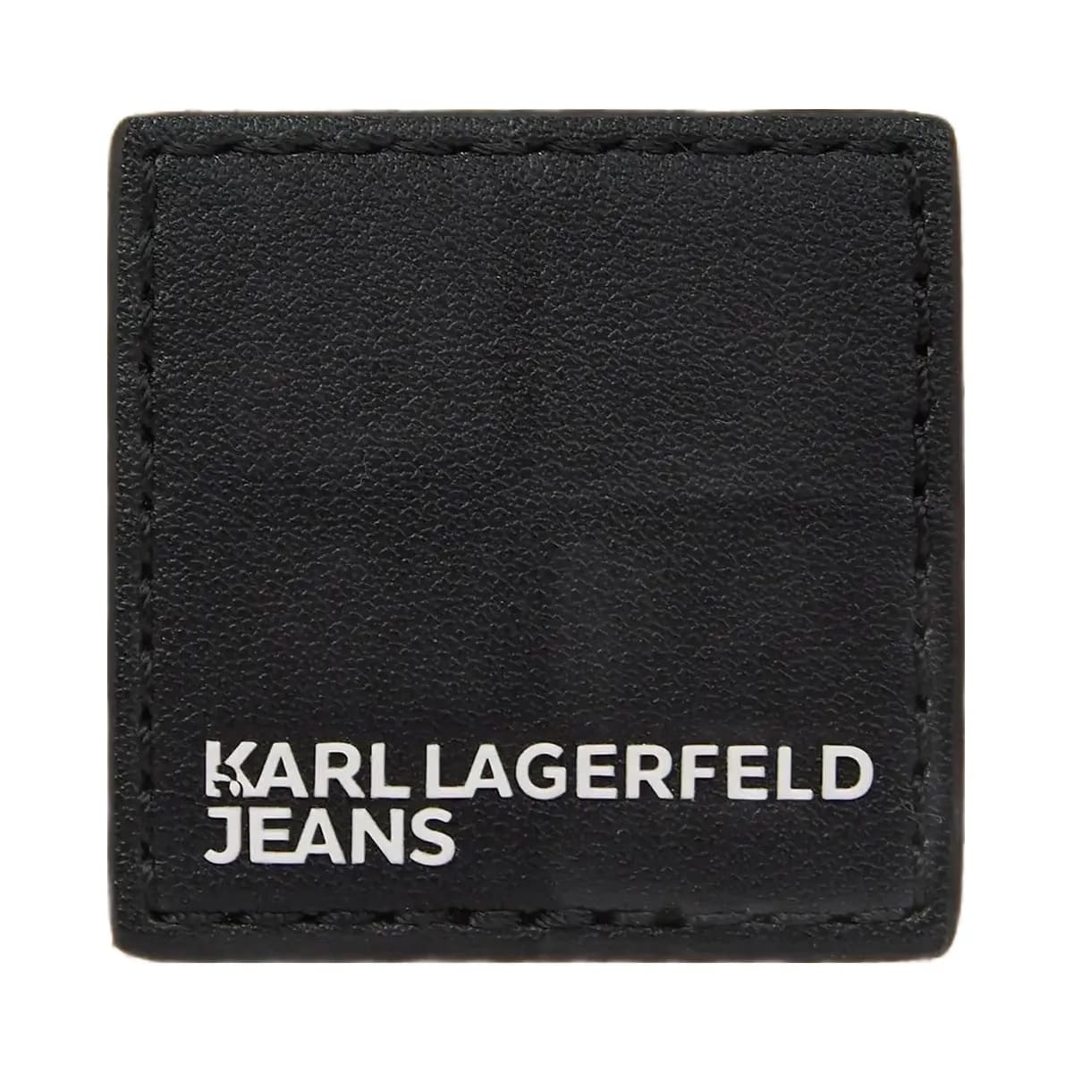 Karl Lagerfeld Woven Mini Hobo Bag Natural