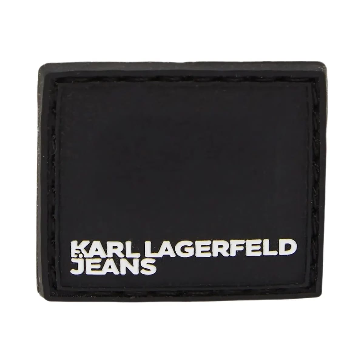 Karl Lagerfeld Nylon Lace-Up Camera Bag White