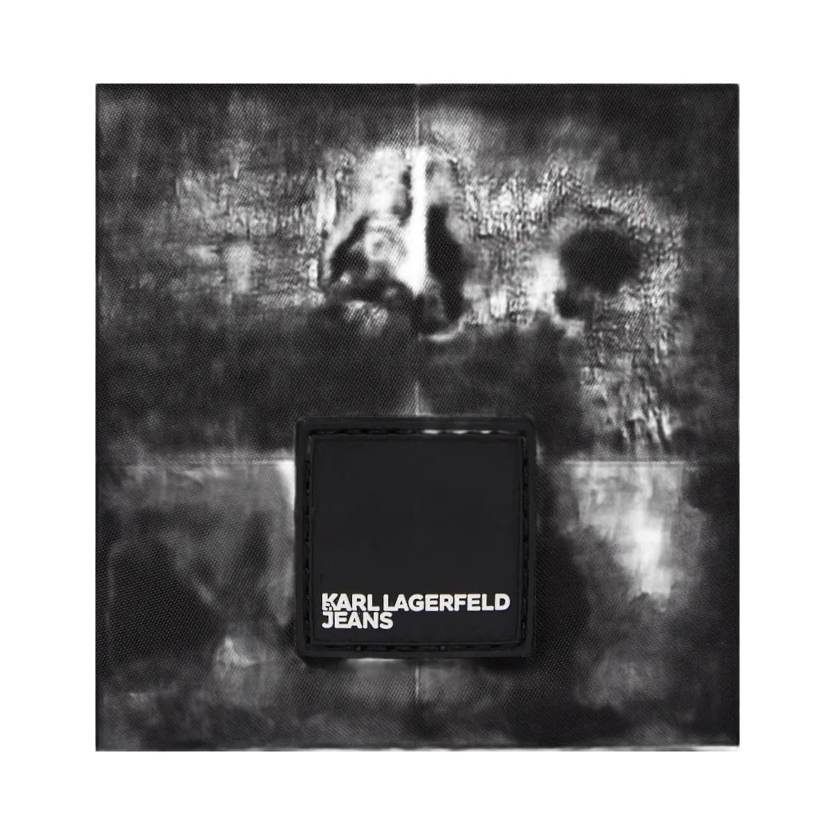 Karl Lagerfeld Nylon Lace-Up Camera Bag Black