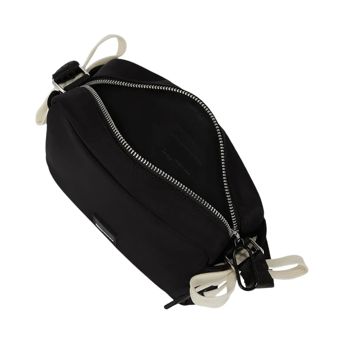Karl Lagerfeld Nylon Lace-Up Camera Bag Black