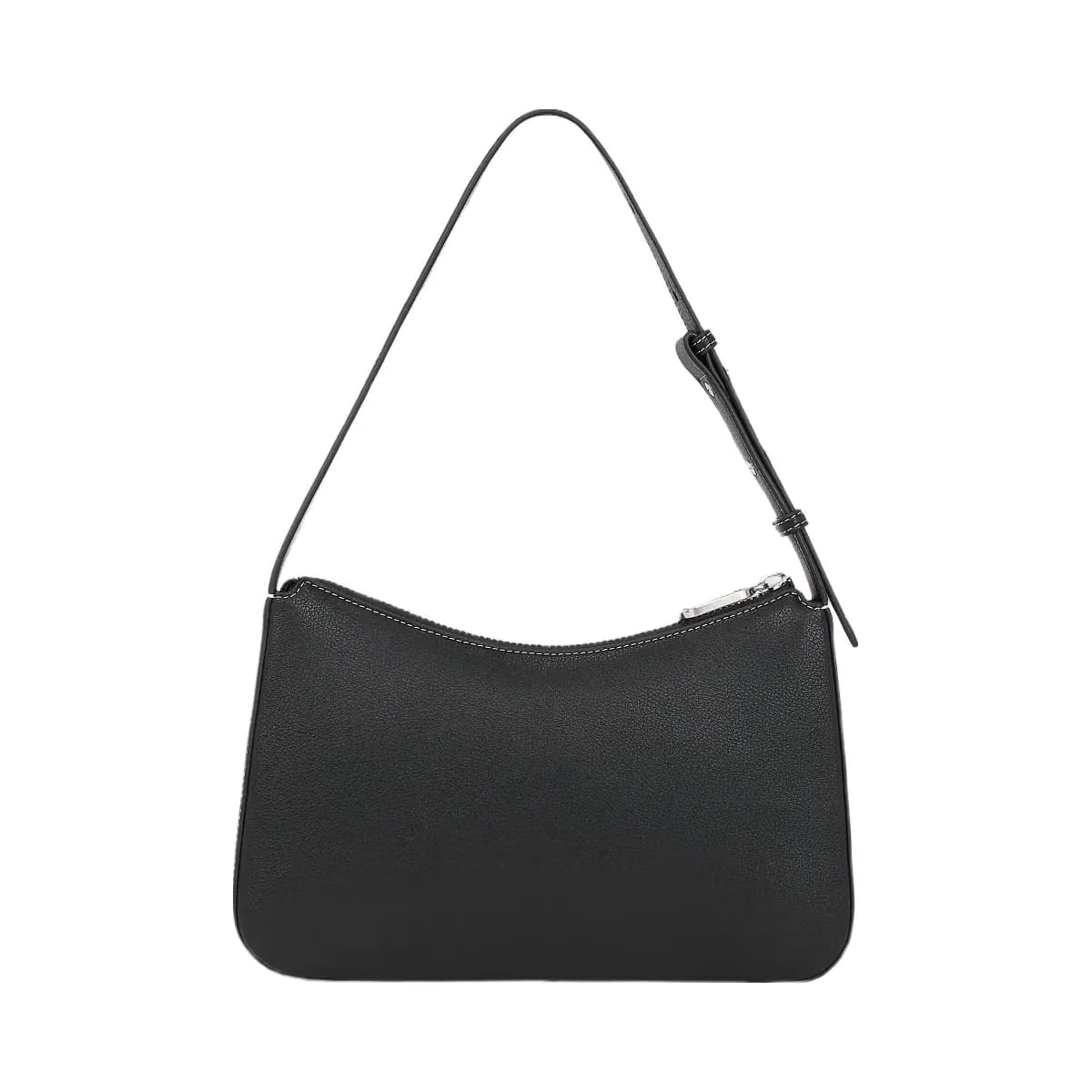 Karl Lagerfeld Metal Logo Shoulder Bag Black