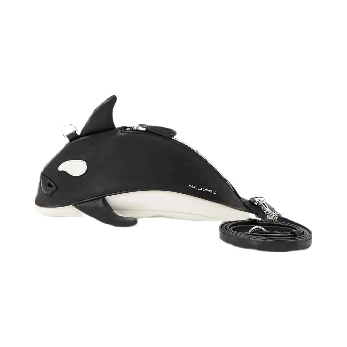 Karl Lagerfeld Ikon Orca Crossbody Bag Black