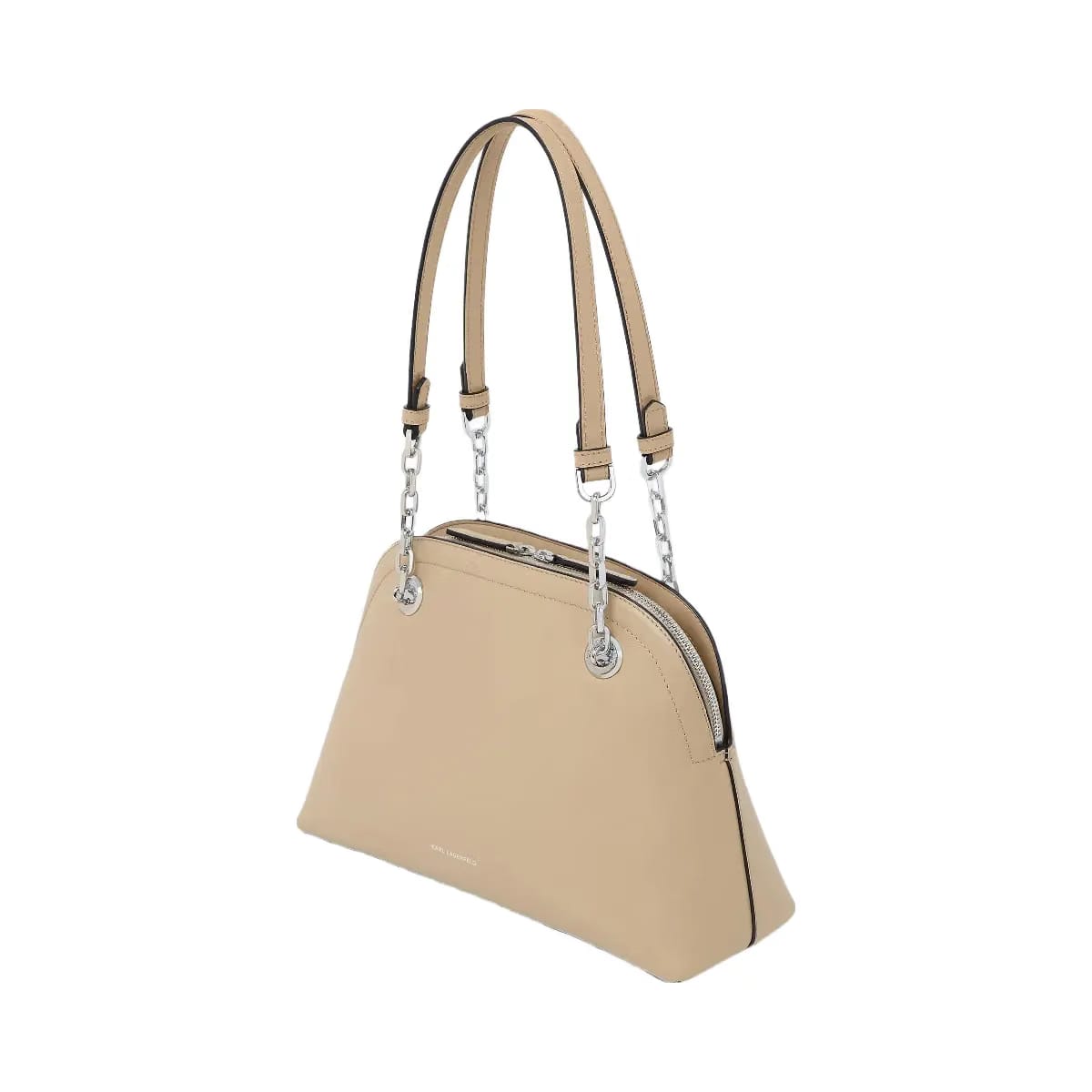 Karl Lagerfeld Autograph Medium Bowling Bag Safari
