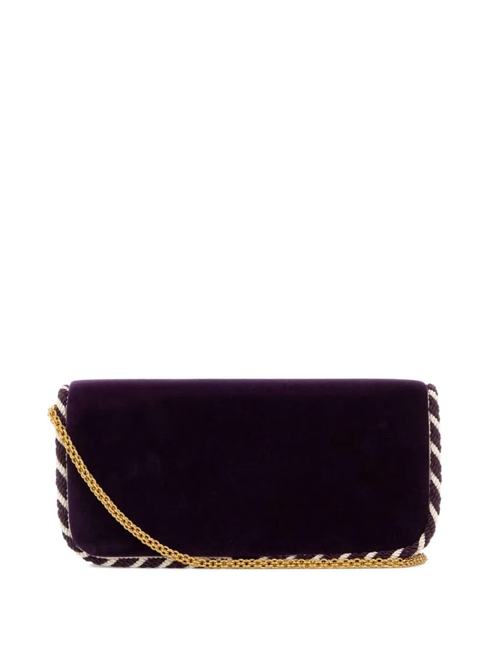 Locò velvet clutch bag