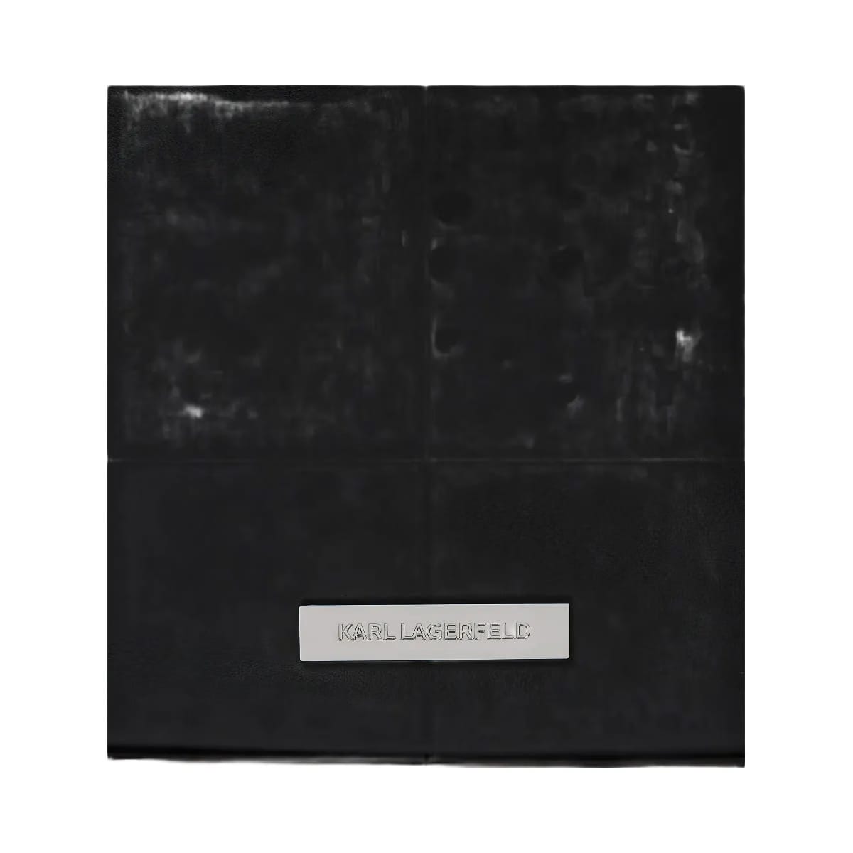 Karl Lagerfeld Ikon Smooth Hobo Bag Black