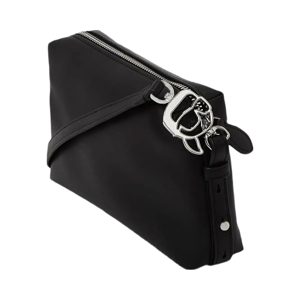 Karl Lagerfeld Ikon Smooth Camera Bag Black