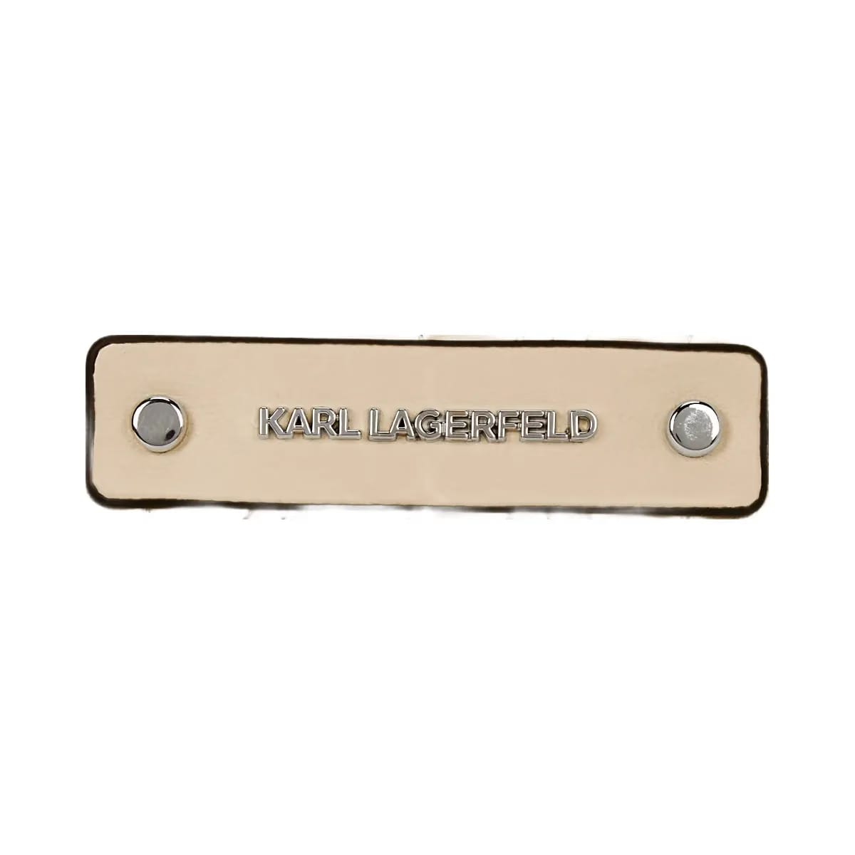 Karl Lagerfeld Weave Mini Shoulder Bag Safari