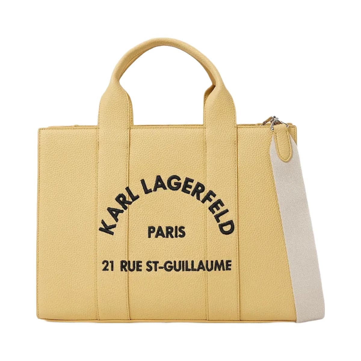 Karl Lagerfeld Rue St-Guillaume Medium Tote Bag Sunlight