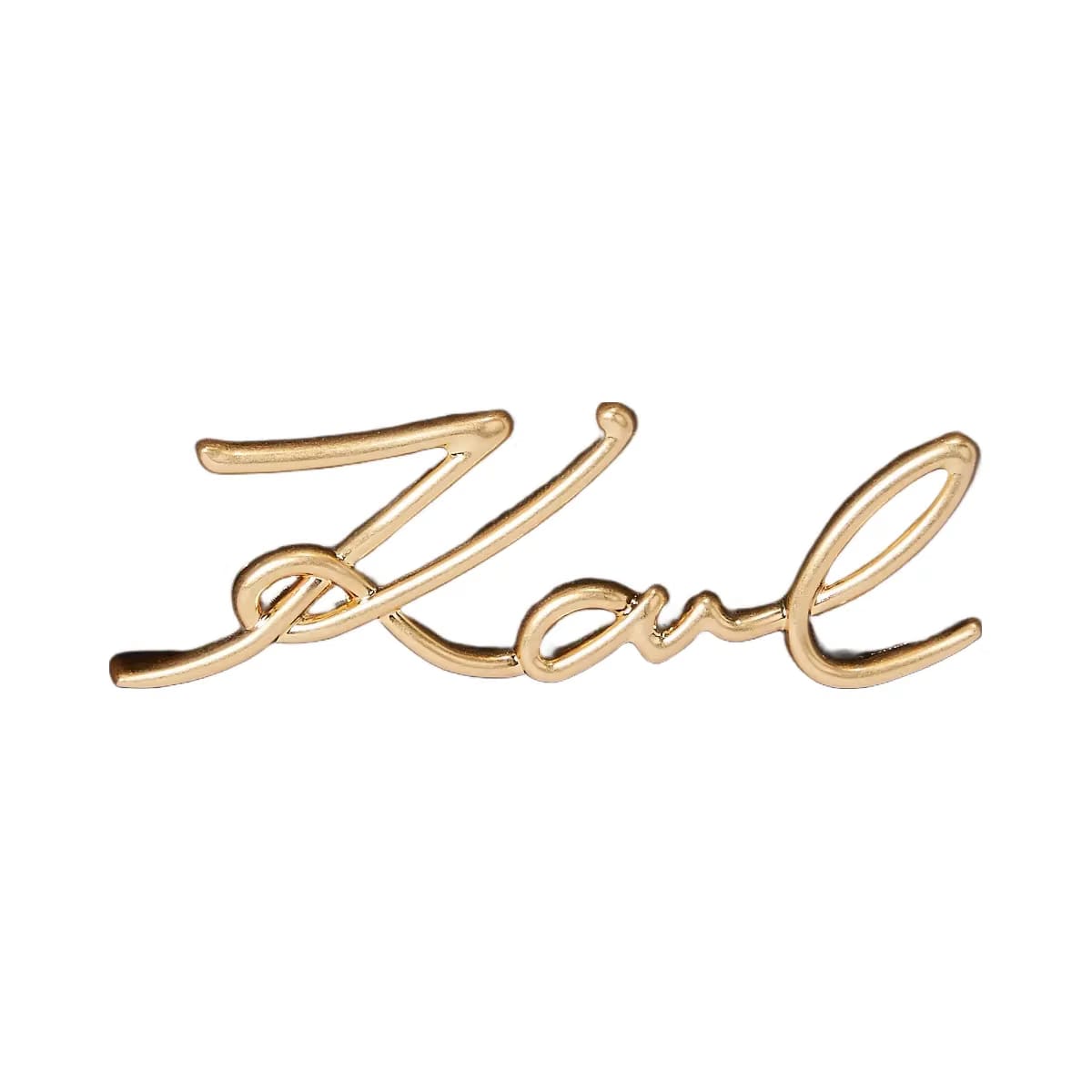 Karl Lagerfeld Signature Two-Way Crossbody Bag Black Vibration Gold