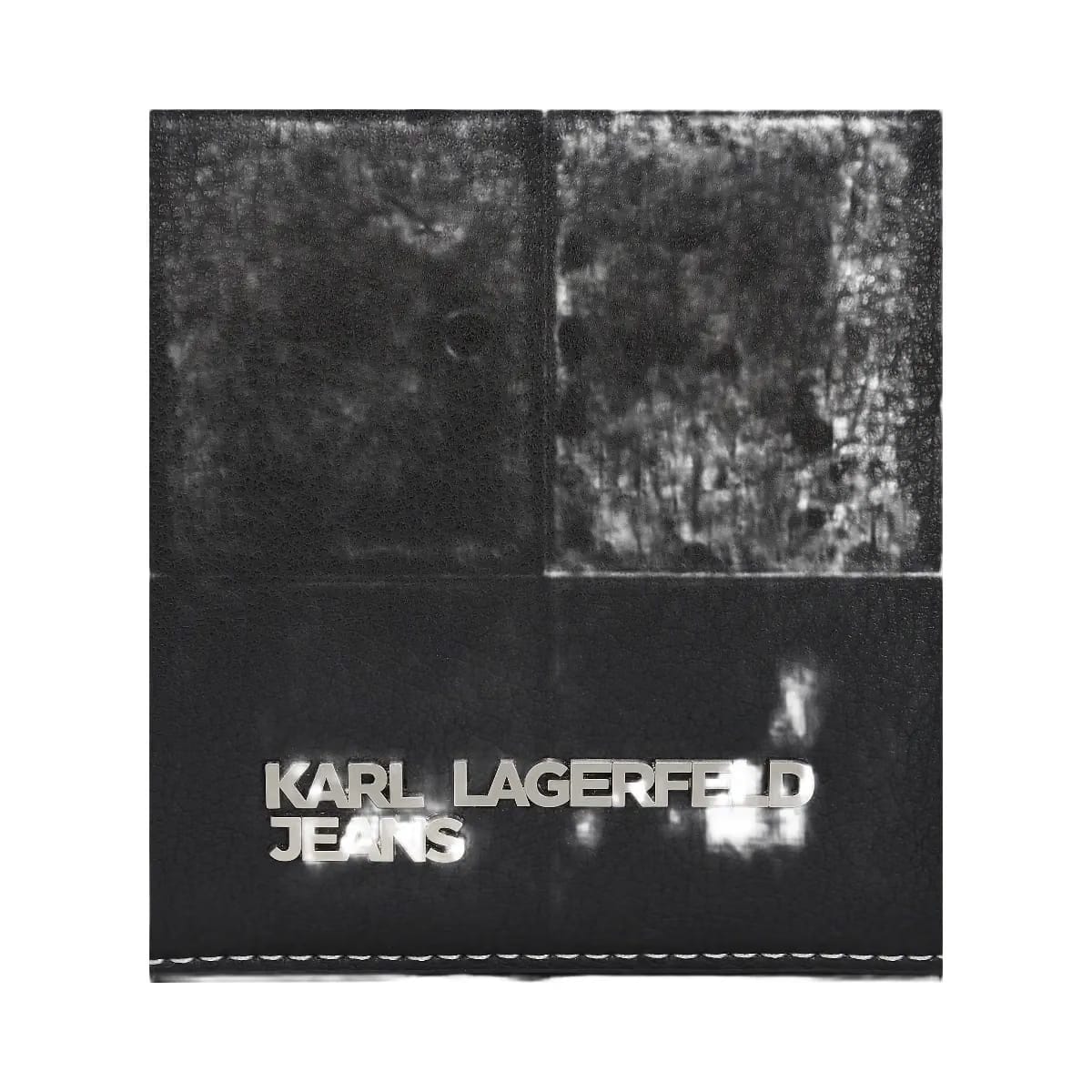 Karl Lagerfeld Metal Logo Camera Bag Black