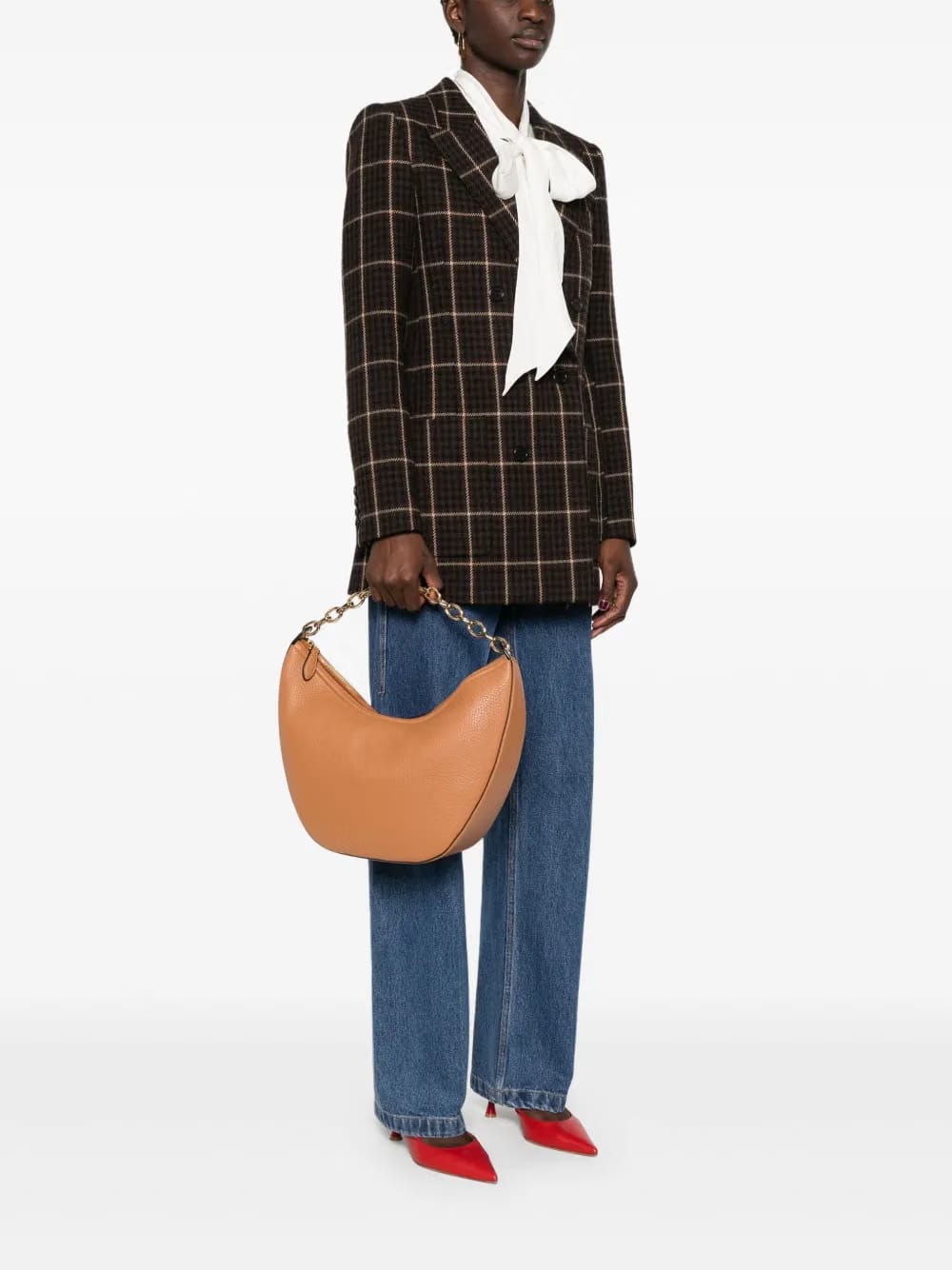 medium VLogo Moon Hobo bag