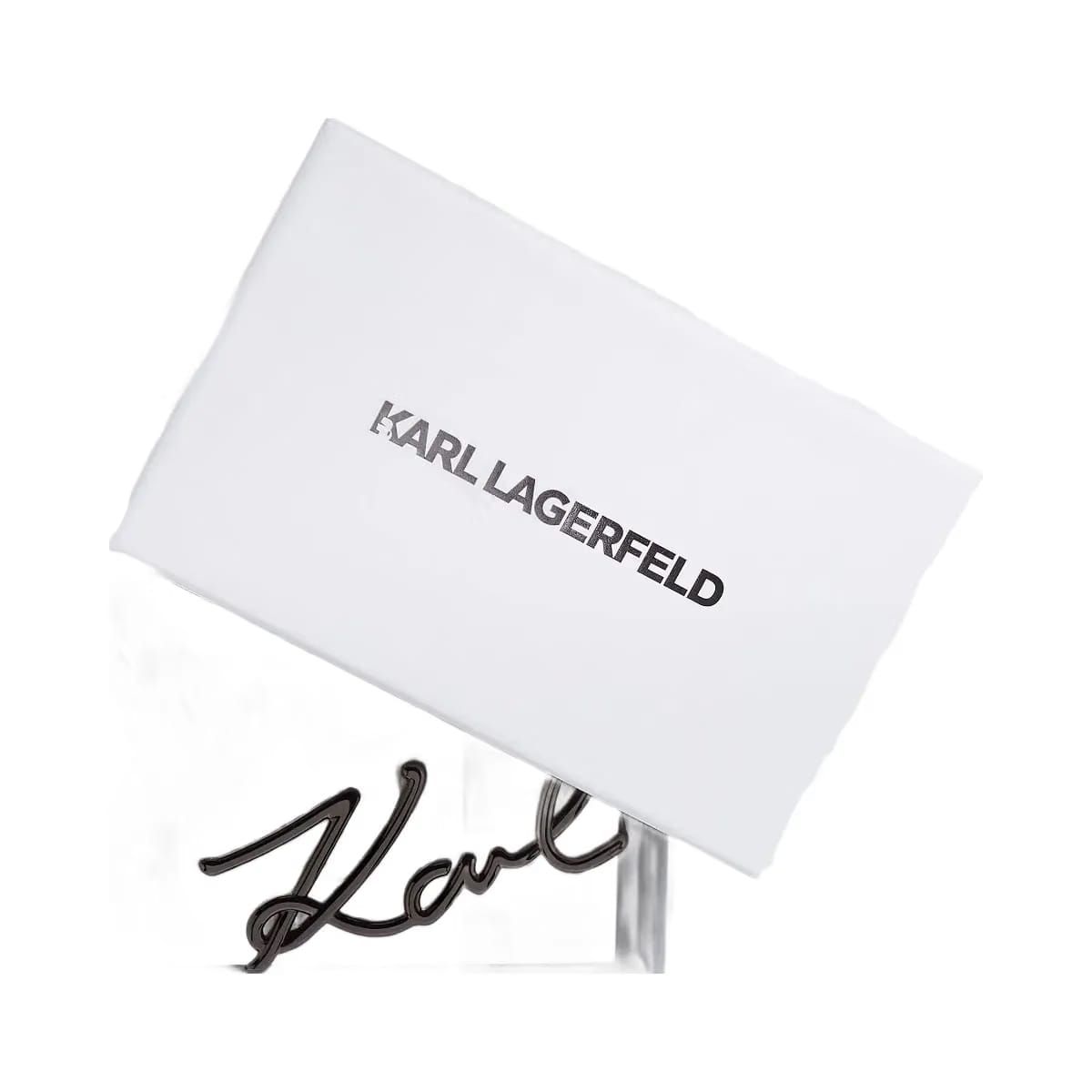 Karl Lagerfeld Soirée Clutch Off White