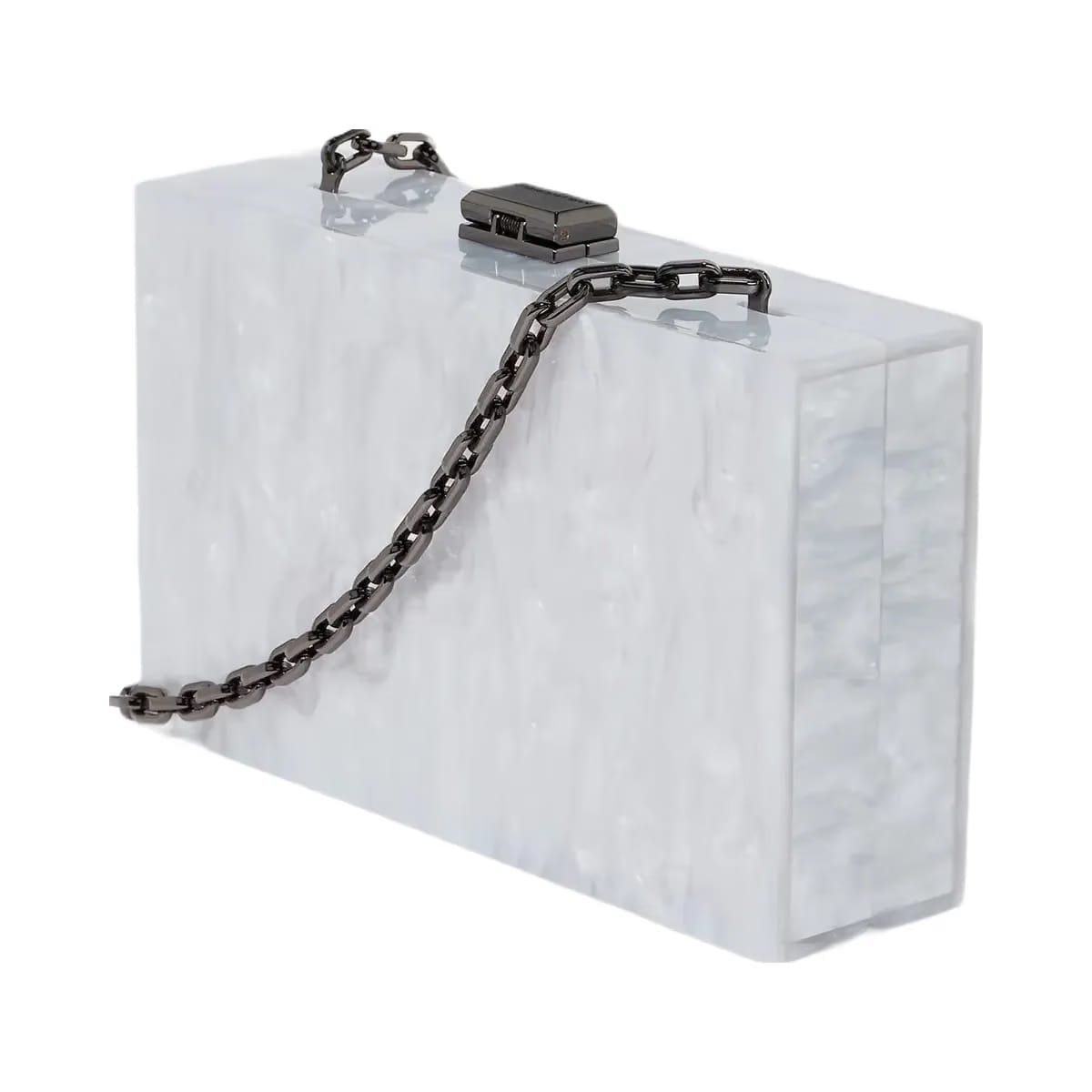 Karl Lagerfeld Soirée Clutch Off White