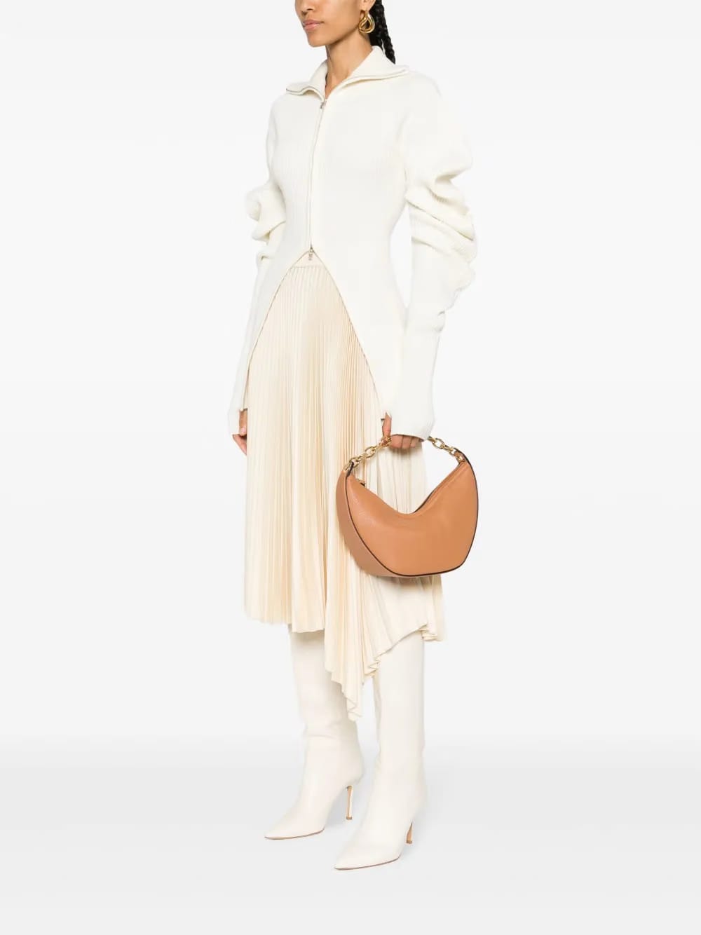 small VLogo Moon Hobo bag